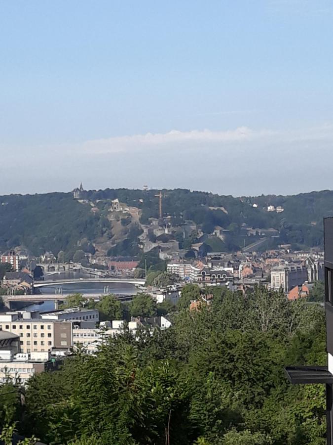 Bed Vue Sur Vallee De La Meuse Namur Bouge Exterior foto